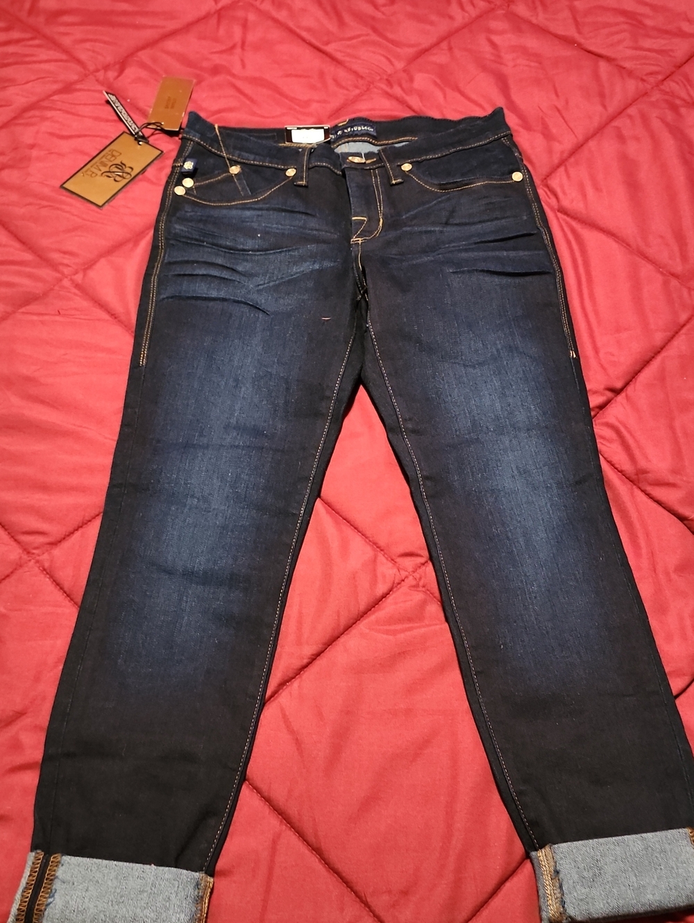 Rock & Republic Dark Indigo Boyfriend Jeans